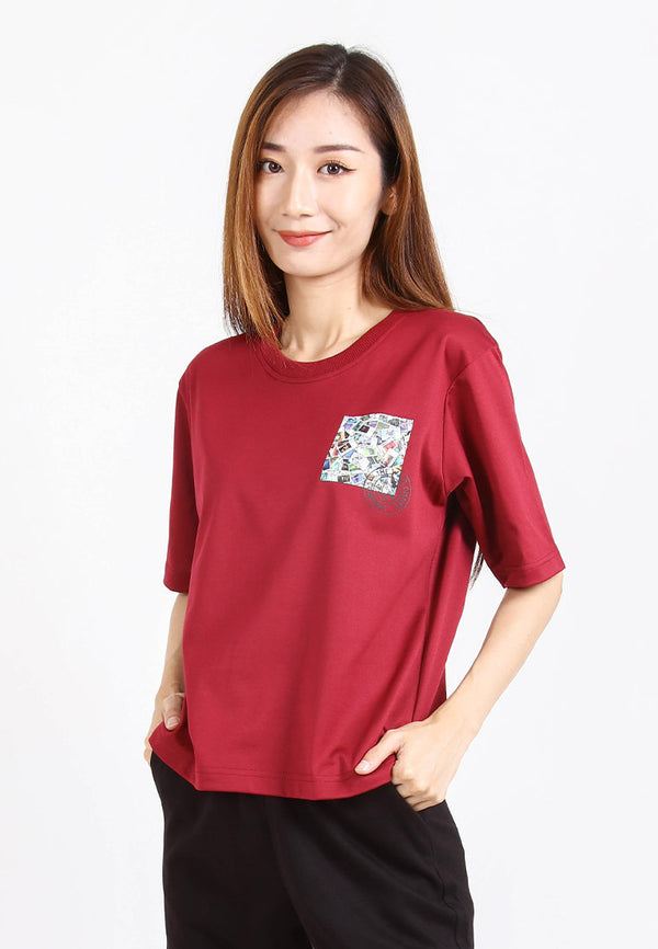 Forest x Disney 100 Year of Wonder Mickey Stamp Collections Airism Cotton Ladies Family T Shirt - FW820067