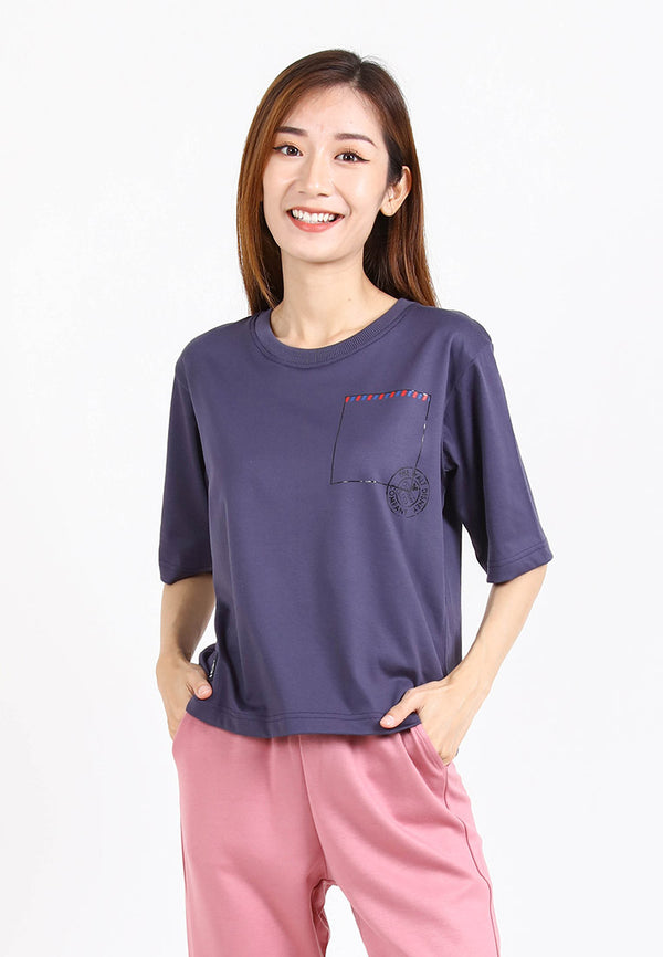 Forest x Disney 100 Year of Wonder Mickey Stamp Collections Airism Cotton Ladies Family T Shirt  - FW820069