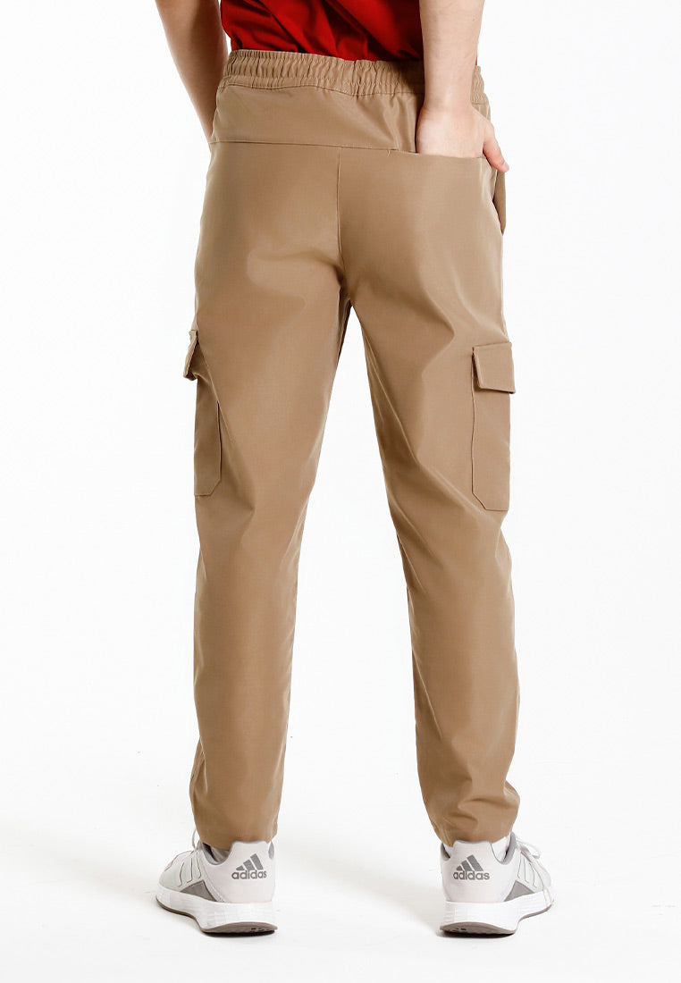 Forest Elastic Waist Trousers Cargo Long Pants Men | Seluar Panjang Lelaki - 10791