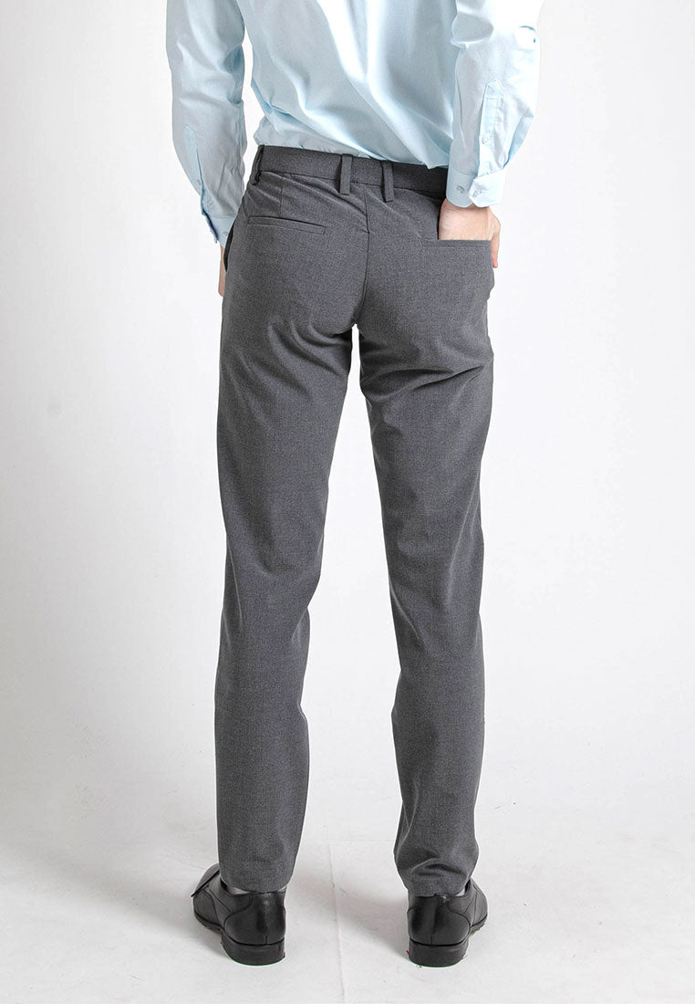 Alain Delon Slim Fit Flat Front Slacks Pants - 11022007