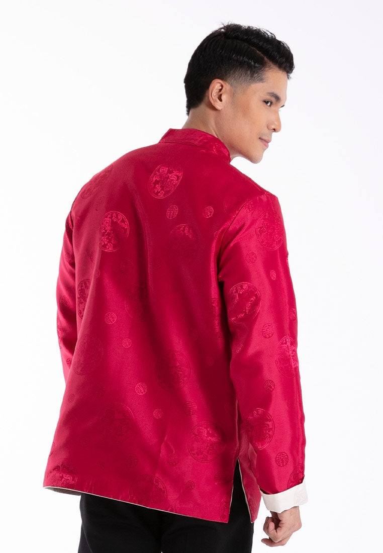 Alain Delon CNY 2025 Tangfu Cotton Linen Reversible Long Sleeve - 15525001