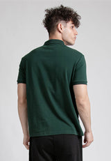 Forest Premium Weight Cotton 220gsm Interlock Knitted Polo Tee - 23635B