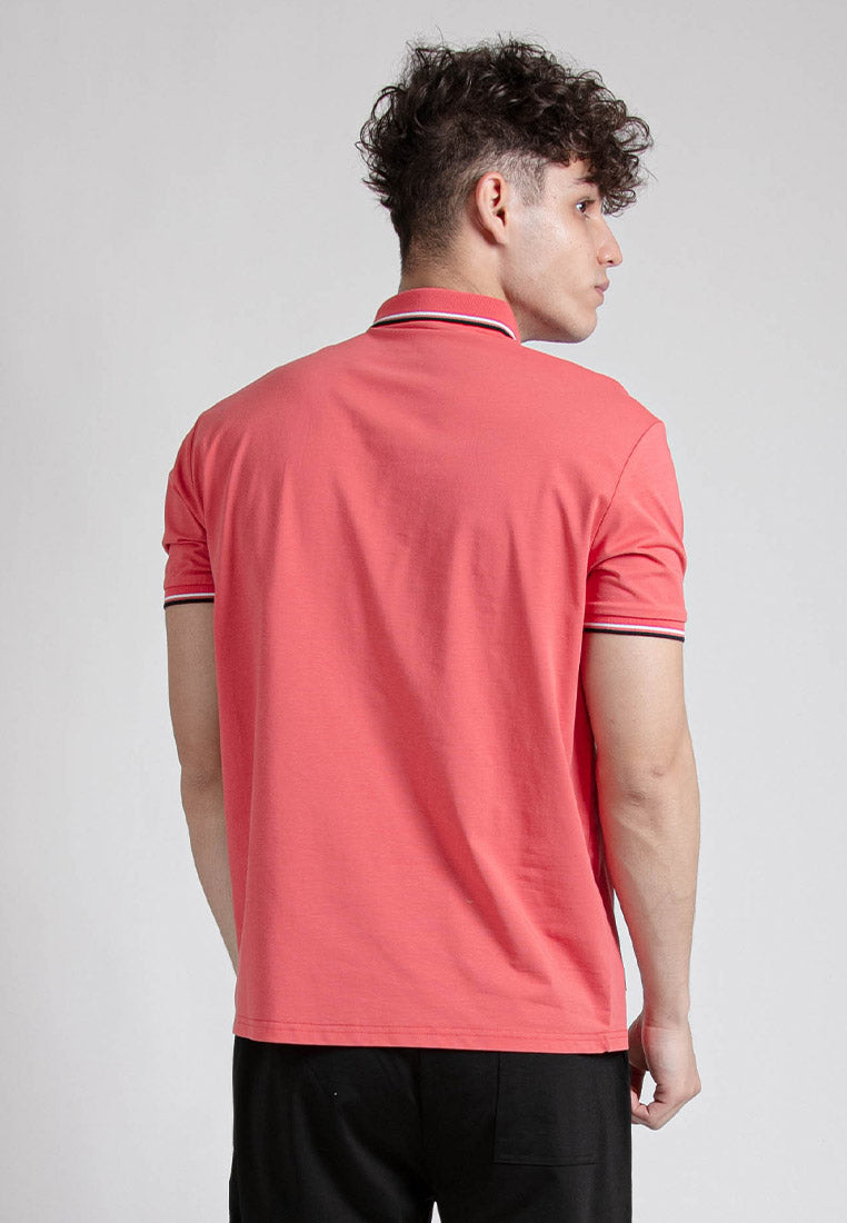 Forest Soft-Touch Silky Cotton Slim Fit Mercerized Look Knitted Polo Tee | Baju T Shirt Lelaki - 23749 B