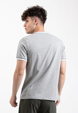 Forest 100% Cotton Unisex Rib Round Neck Short Sleeve Plain Tee T Shirt Men | Baju T shirt Lelaki - 23854