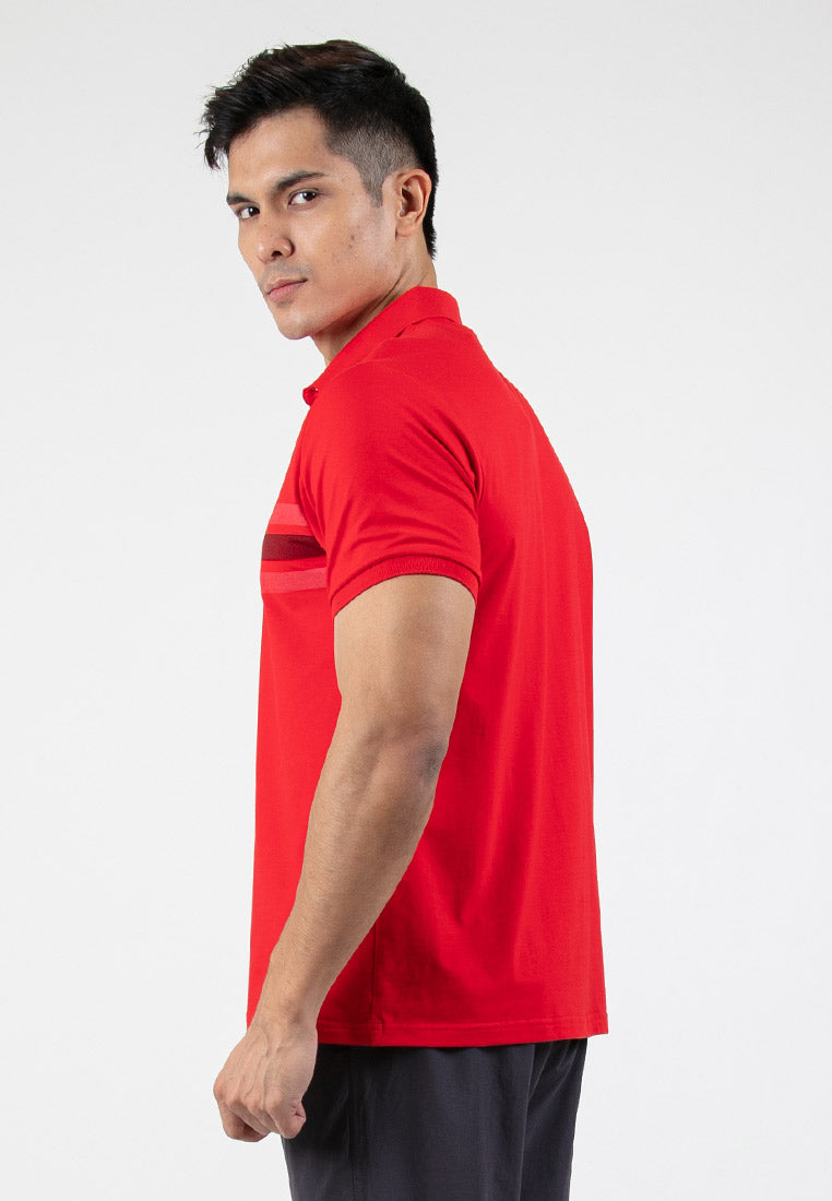 Forest Stretchable Casual Polo Tee Slim Fit Polo T Shirt Men | Baju T Shirt Lelaki - 23873