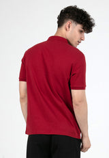 Forest Premium Weight 220gsm Cotton Interlock Knitted Polo Tee | Baju T Shirt Lelaki- 23907