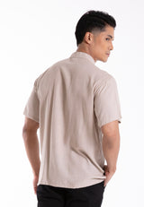 Byford 2025 CNY Men Traditional Cotton Linen Short Sleeve Shirt Tang Suit | Sam Fu | 唐装  - 3425001F