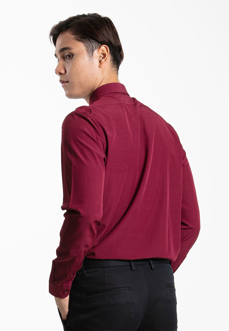 Byford Long Sleeve Slim Fit Business Shirt - 3524001A