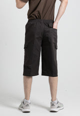 Forest 100% Cotton Twill 27"/28" Cargo Pants Men Shorts Casual 3 Quarter Short Pants Men | Seluar Pendek Lelaki - 65805