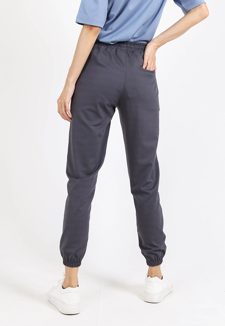 Forest Ladies Premium Nylon Smooth Microfibre Stretchable Jogger Pants Women Long Pants | Seluar Perempuan - 810471