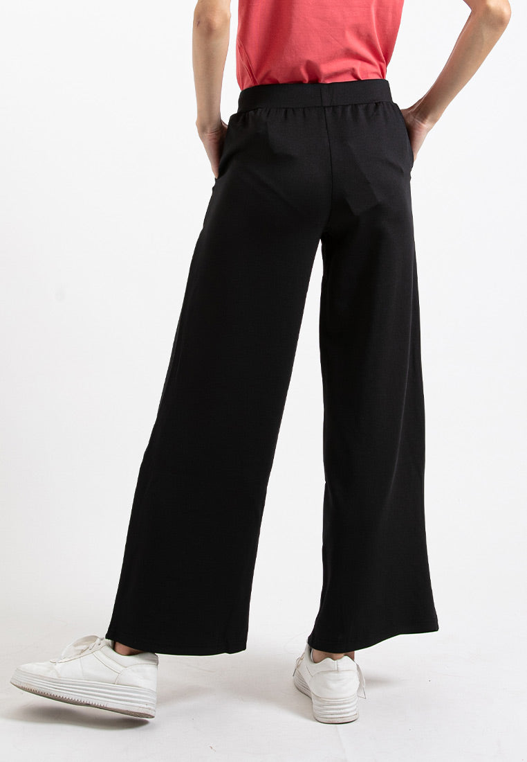 Forest Ladies Wide Leg Pants Roman Women Casual Long Pants| Seluar Perempuan - 810533