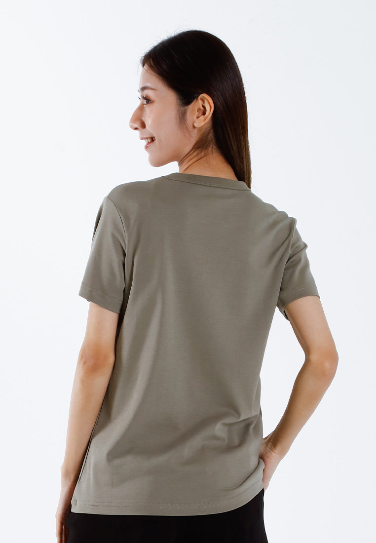 Forest Ladies Premium Cotton Round Neck Tee | Baju T Shirt Perempuan - 822435