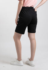Forest Ladies Casual Polyester Elastic Waist Women Casual 19" Shorts | Seluar Pendek Perempuan - 865099