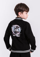 Forest X Marvel Spiderman Premium Weight Air-Cotton Baseball Jacket Sweater Men Family wear/ Kids - FA30000/ FAK30000