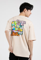 Forest x Garfield Heavy Weight Fabric Embroidered Round Neck Tee Family Tee Men / Kids - FG20007 / FGK20007