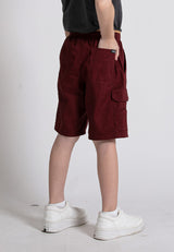 Forest Kids 100% Cotton Twill Cargo Pants Men Short Pants Men | Seluar Pendek Lelaki - FK65038