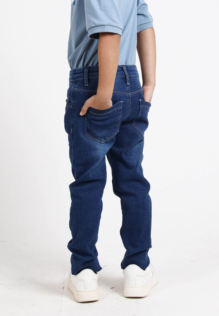 Forest Kids Jeans Denim Long Pants | Seluar Panjang Budak - FK810008