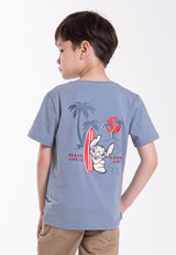 Forest x Disney Stitch Premium Weight Cotton Round Neck Tee Family Tee Kids Tee - FWK20104