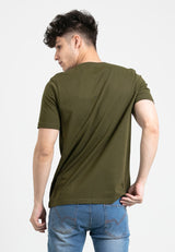 Forest Plus Size Graphic Round Neck Tee | Plus Size T Shirt Men - PL23912