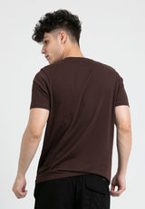 Forest Plus Size Graphic Round Neck Tee | Plus Size T Shirt Men - PL23915