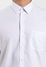 Alain Delon Long Sleeve Regular Fit Plain Business Shirt  - 15024006