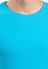 Forest Unisex Round Neck Short Sleeve Plain Tee T Shirt Men | Baju T shirt Lelaki - 23821