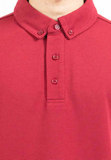 Forest Regular Fit Polo T Shirt Men Collar Tee | Baju T Shirt Lelaki - 23836