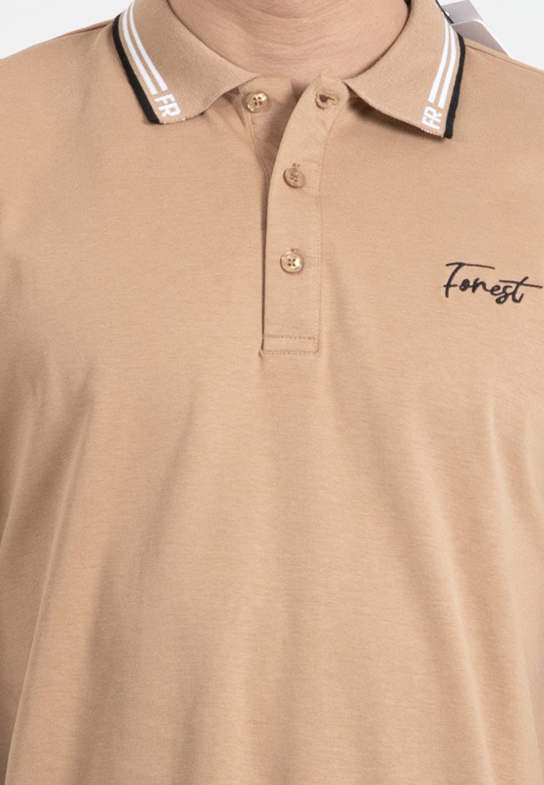 Forest Premium Weight Cotton Polo Tee 220gsm Interlock Knitted Polo T Shirt | Baju T Shirt Lelaki - 23902