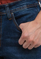 Forest Stretchable Slim Fit Jeans Men Denim Jeans | Seluar Jeans Lelaki Slim Fit - 610194
