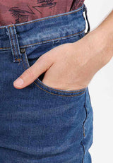 Forest Stretchable Slim Fit Jeans Men Denim Jeans | Seluar Jeans Lelaki Slim Fit - 610209