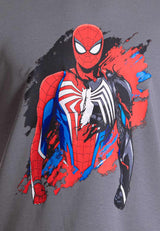 Forest x Marvel Spiderman Premium Weight Air-Cotton Oversized Round Neck Tee Family Tee Men / Kids  - FA20009 / FAK20009