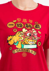 Forest X Garfield CNY Dragon Round Neck Family Tee Men / Ladies / Kids  | CNY 2024 - FG20000 / FG820000 / FGK20000