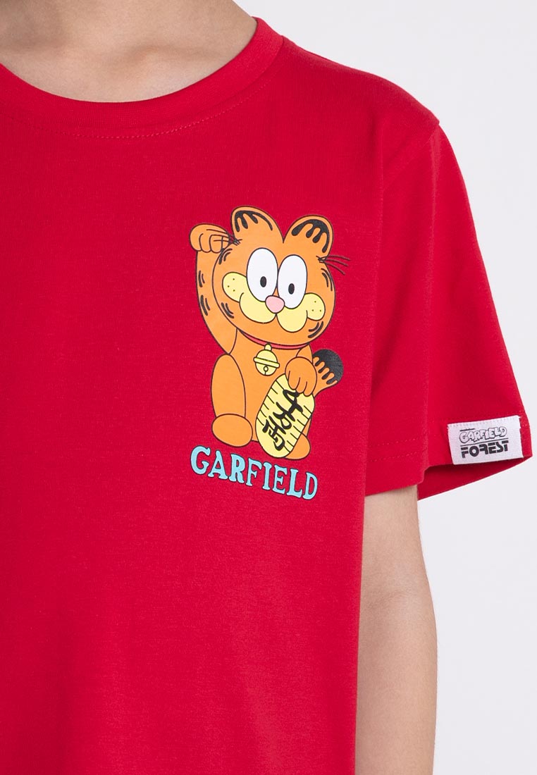 Forest X Garfield CNY Dragon Round Neck Family Tee Men / Ladies / Kids  | CNY 2024 - FG20003 / FG820003 / FGK20003