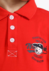 Forest Kids Stretchable Polo T Shirt Boy Kids Collar Tee | Baju Polo T Shirt Budak Lelaki - FK20124