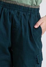 Forest Kids 100% Cotton Twill Cargo Pants Men Short Pants Men | Seluar Pendek Lelaki - FK65038