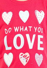 Forest Kids Girl 100% Cotton Short Sleeve T-Shirt Girls Graphic Round Neck T-Shirt | Baju Budak Perempuan - FK820063