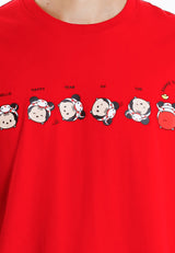 Forest x Disney Tsum Tsum Cotton Round Neck CNY Tee Men / Ladies / Kids  - FW20112 / FW820112 / FWK20112