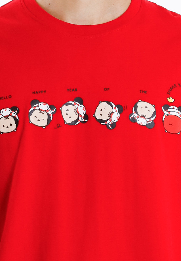 Forest x Disney Tsum Tsum Cotton Round Neck CNY Tee Men / Ladies / Kids  - FW20112 / FW820112 / FWK20112