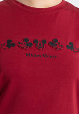 Forest x Disney 3D Mickey Effects Round Neck Tee Family Tee - FW20081 / FW820081 / FWK20081