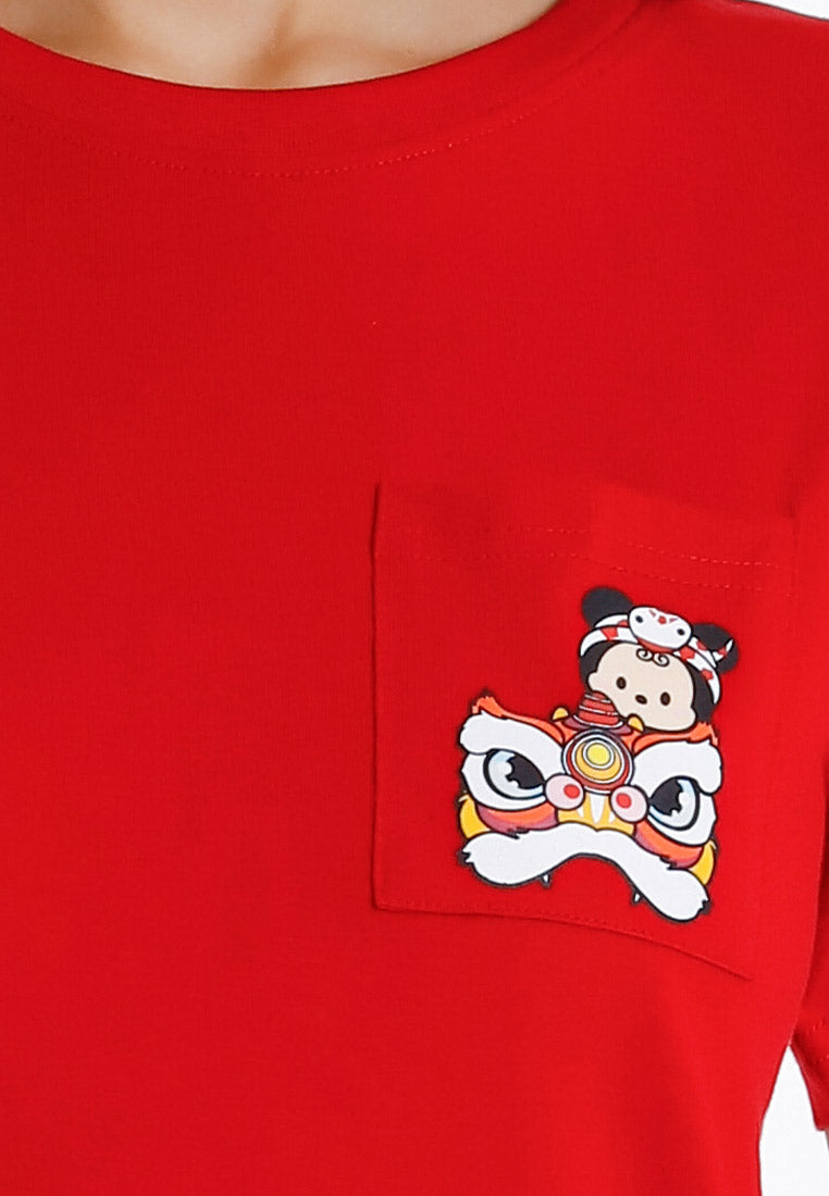 Forest x Disney Tsum Tsum Cotton Round Neck CNY Tee Men / Ladies / Kids  - FW20113 / FW820113 / FWK20113