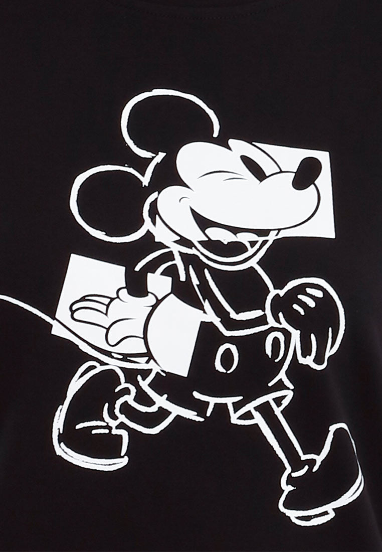 Forest x Disney Soft-touch Mickey Round Neck Tee Family Tee Men Ladies Kids - FW20114 / FW820114 / FWK20114