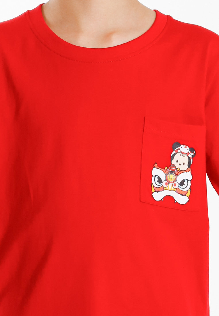 Forest x Disney Tsum Tsum Cotton Round Neck CNY Tee Men / Ladies / Kids  - FW20113 / FW820113 / FWK20113