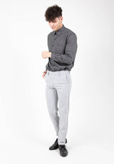 Alain Delon Slim Fit Flat Front Slacks Pants - 11022005