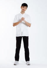 Alain Delon 2025 CNY Men Traditional PV Short Sleeve Shirt Tang Suit | Sam Fu | 唐装 -14525006