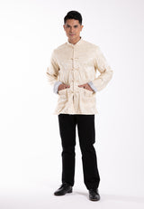 Alain Delon 2025 CNY Men Reversible Traditional PV Long Sleeve Shirt Tang Suit | Sam Fu | å”è£… - 15525002