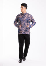 Alain Delon 2025 CNY Men Traditional PV Long Sleeve Shirt Tang Suit | Sam Fu | å”è£… - 15525004