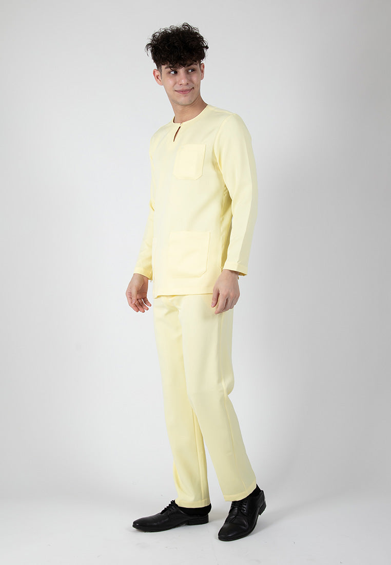 Alain Delon Slim Fit Baju Johor Ayah Anak Sedondon set - 19024004 / 19024504 (C)