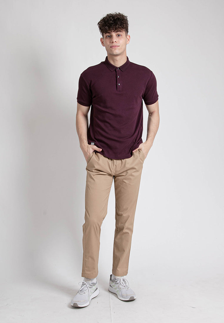 Forest Premium Weight Cotton 220gsm Interlock Knitted Polo Tee - 23635B