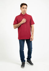 Forest Regular Fit Polo T Shirt Men Collar Tee | Baju T Shirt Lelaki - 23836