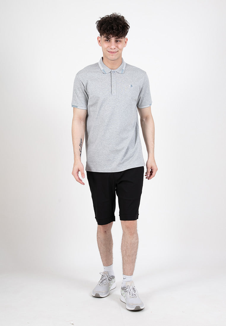 Forest Premium Weight Cotton Polo Tee 220gsm Interlock Knitted Polo T Shirt | Baju T Shirt Lelaki - 23860